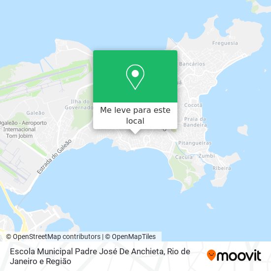 Escola Municipal Padre José De Anchieta mapa