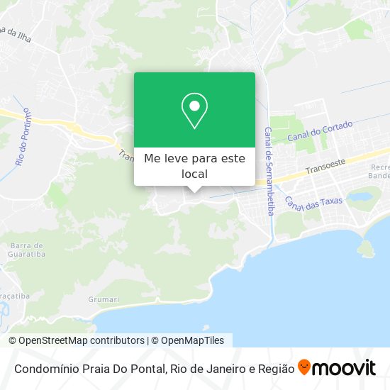 Condomínio Praia Do Pontal mapa