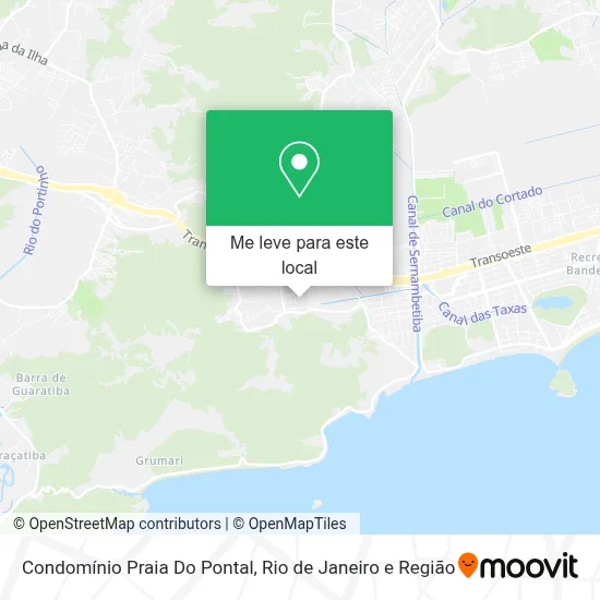 Condomínio Praia Do Pontal mapa