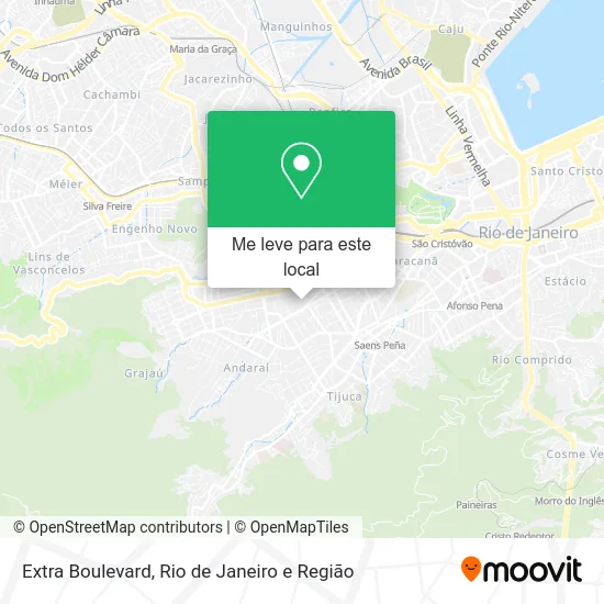 Extra Boulevard mapa