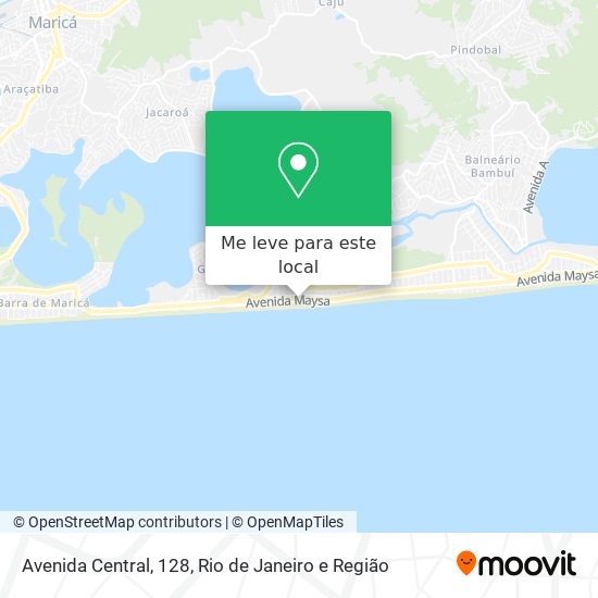 Avenida Central, 128 mapa