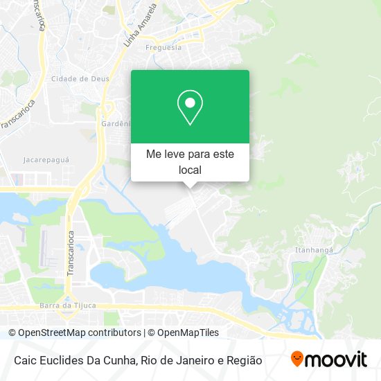 Caic Euclides Da Cunha mapa