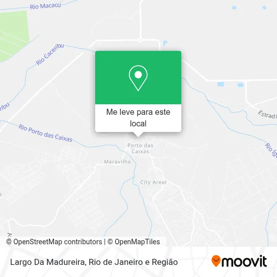 Largo Da Madureira mapa