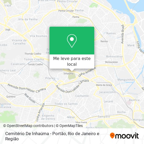 Cemitério De Inhaúma - Portão mapa