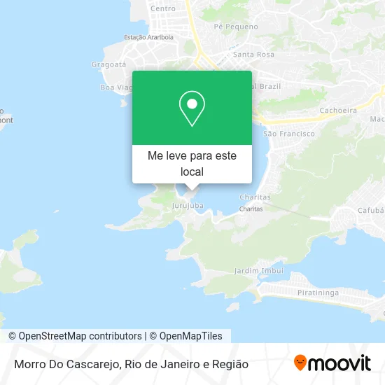 Morro Do Cascarejo mapa