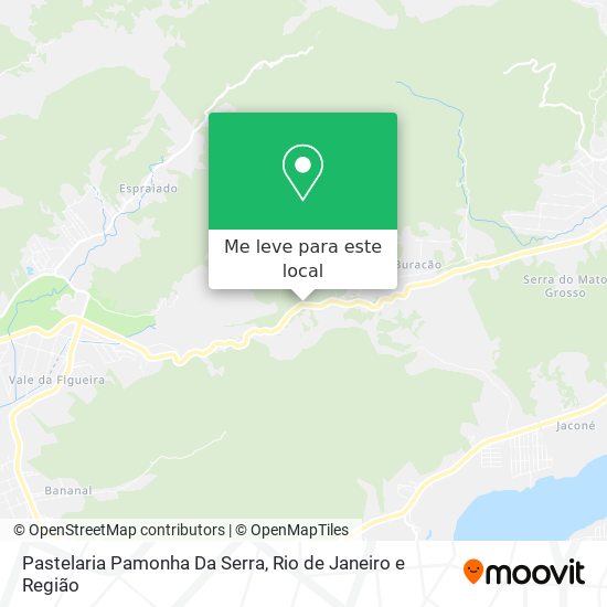 Pastelaria Pamonha Da Serra mapa