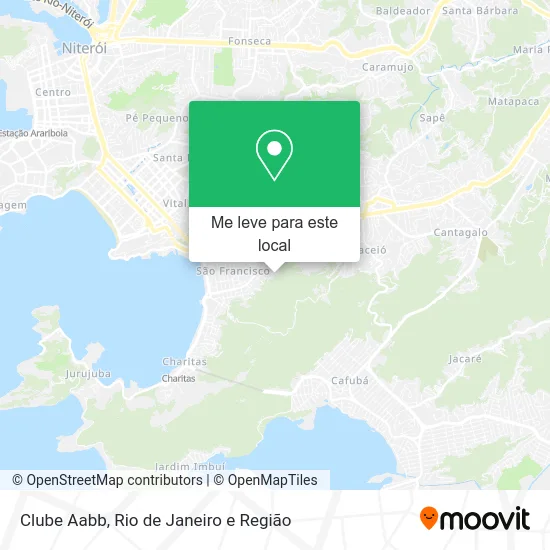 Clube Aabb mapa