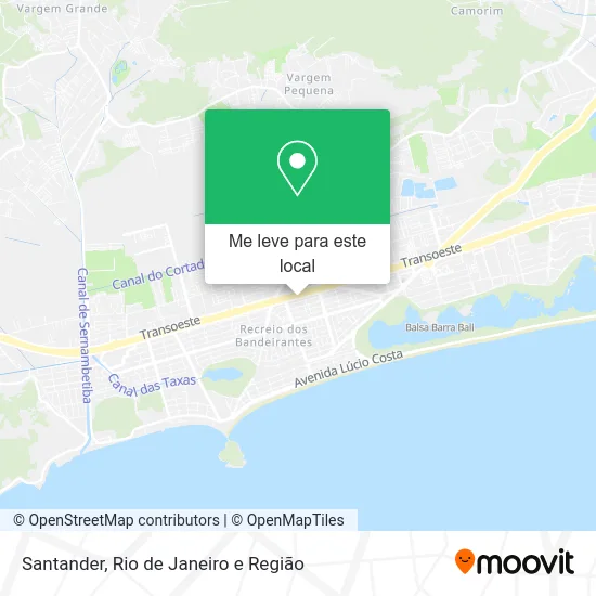 Santander mapa