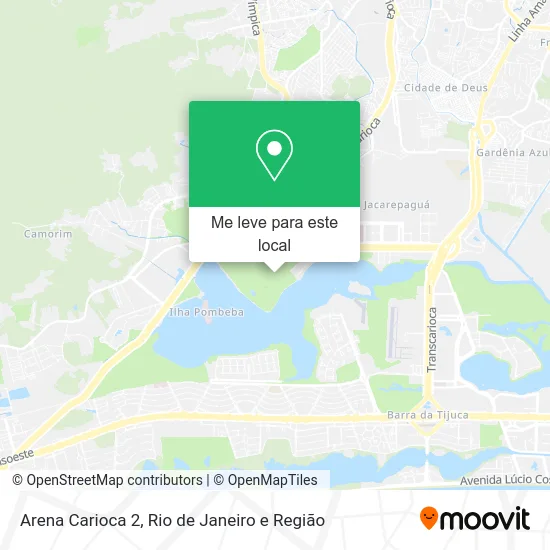 Arena Carioca 2 mapa