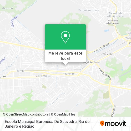 Escola Municipal Baronesa De Saavedra mapa