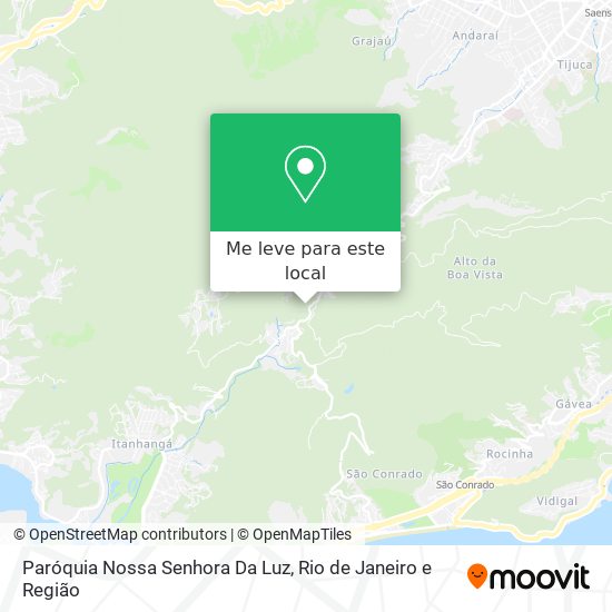 Paróquia Nossa Senhora Da Luz mapa