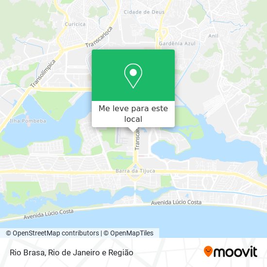 Rio Brasa mapa