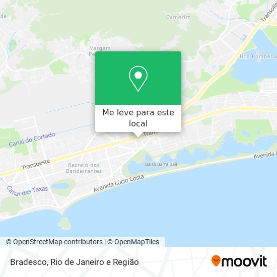 Bradesco mapa