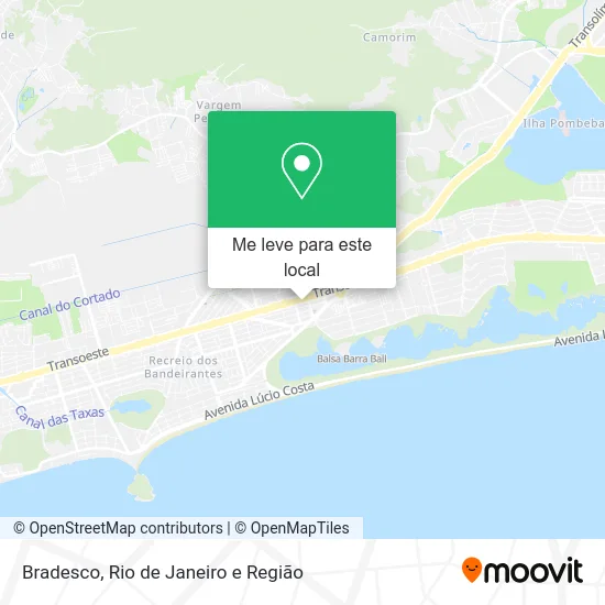 Bradesco mapa