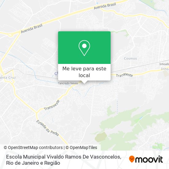 Escola Municipal Vivaldo Ramos De Vasconcelos mapa