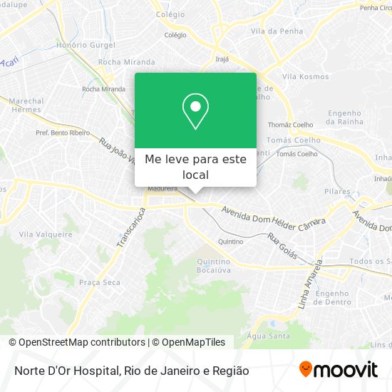 Norte D'Or Hospital mapa