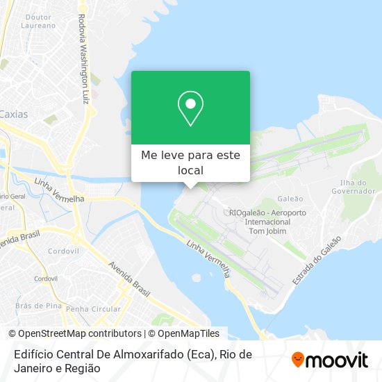 Edifício Central De Almoxarifado (Eca) mapa