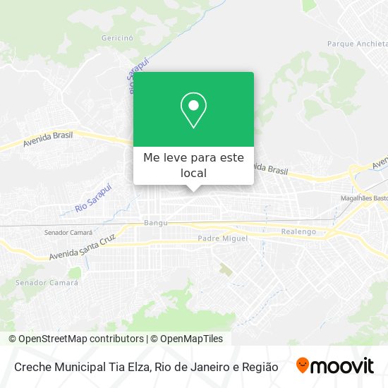 Creche Municipal Tia Elza mapa