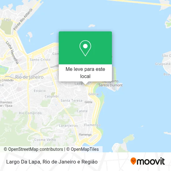 Largo Da Lapa mapa
