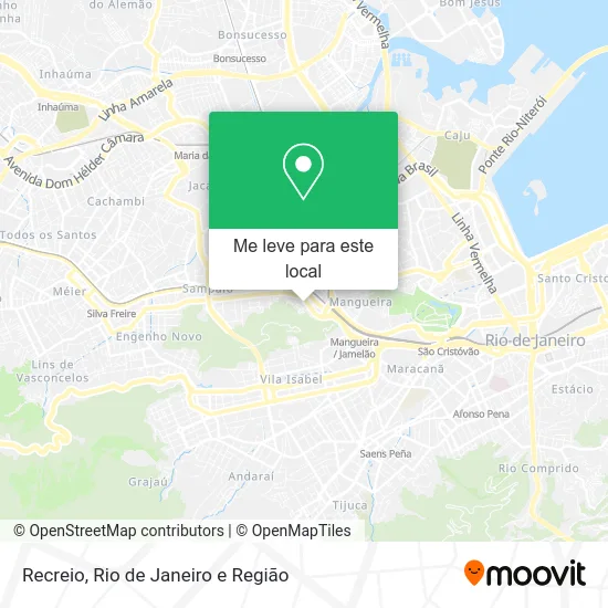 Recreio mapa