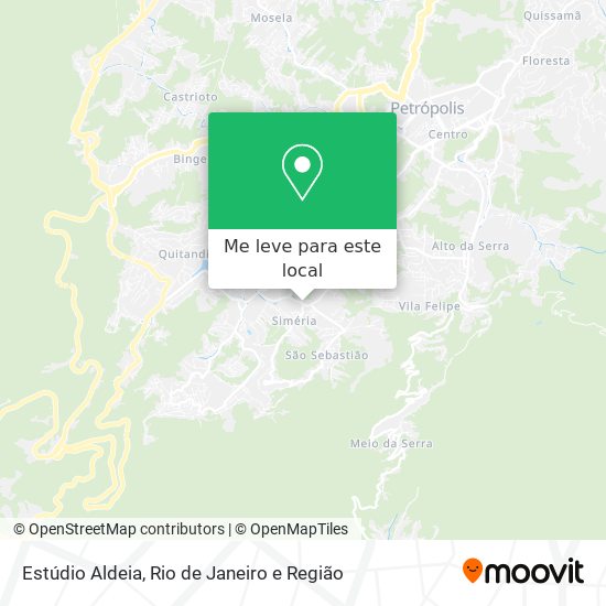 Estúdio Aldeia mapa