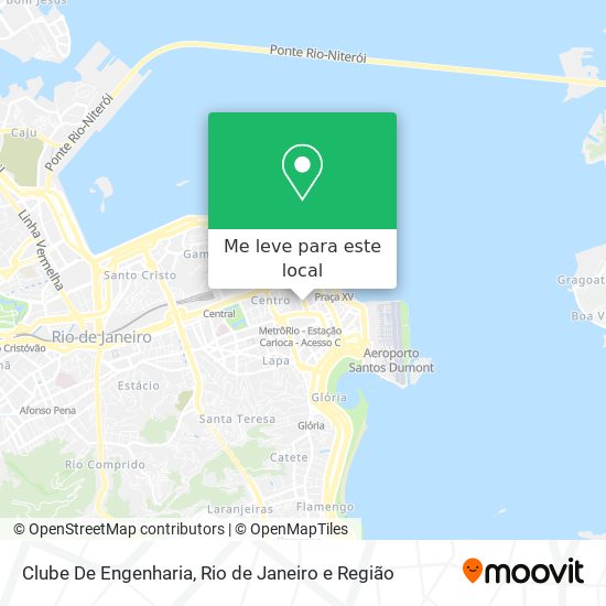 Clube De Engenharia mapa