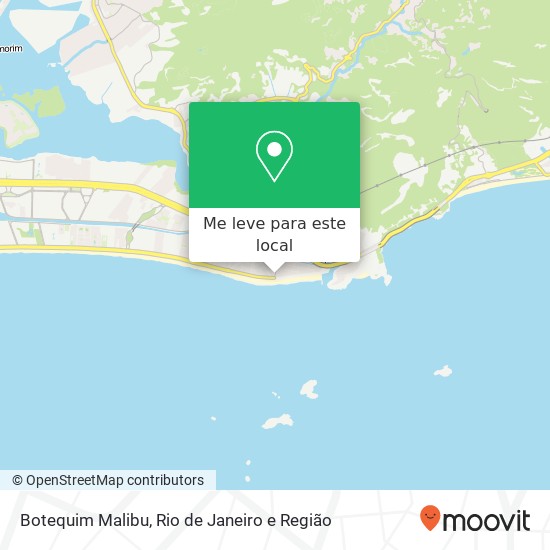 Botequim Malibu mapa