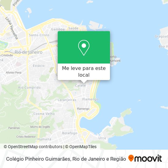 Colégio Pinheiro Guimarães mapa
