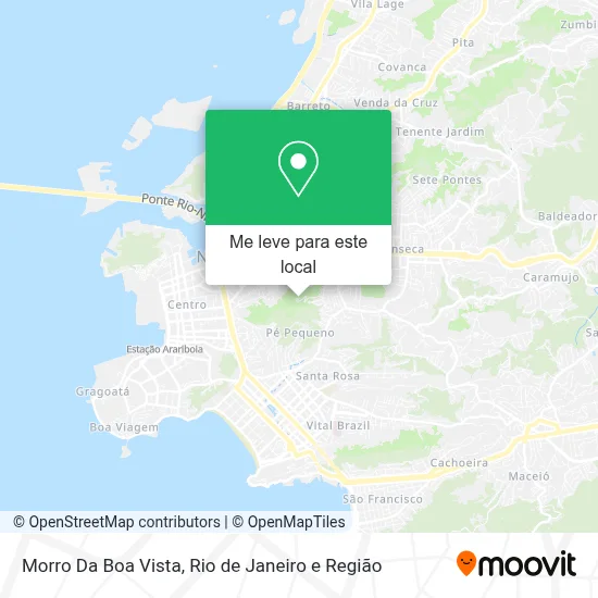Morro Da Boa Vista mapa