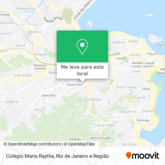 Colégio Maria Raythe mapa