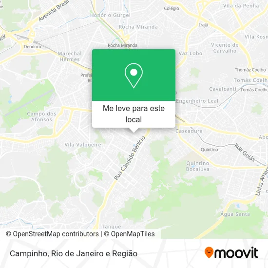 Campinho mapa