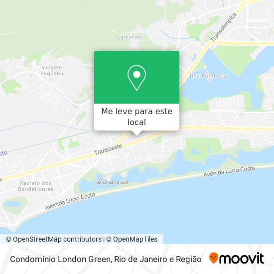 Condomínio London Green mapa