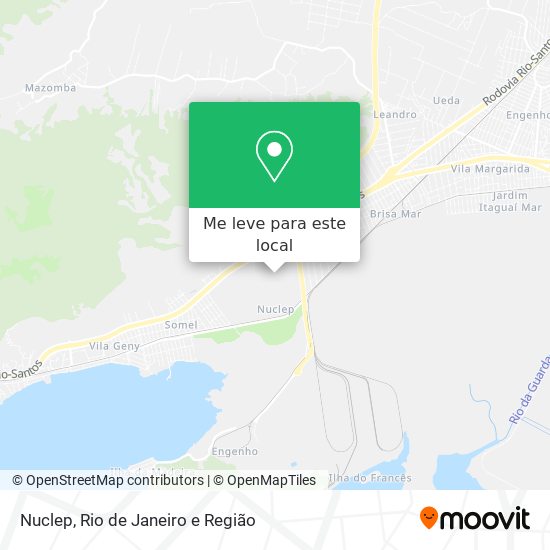Nuclep mapa