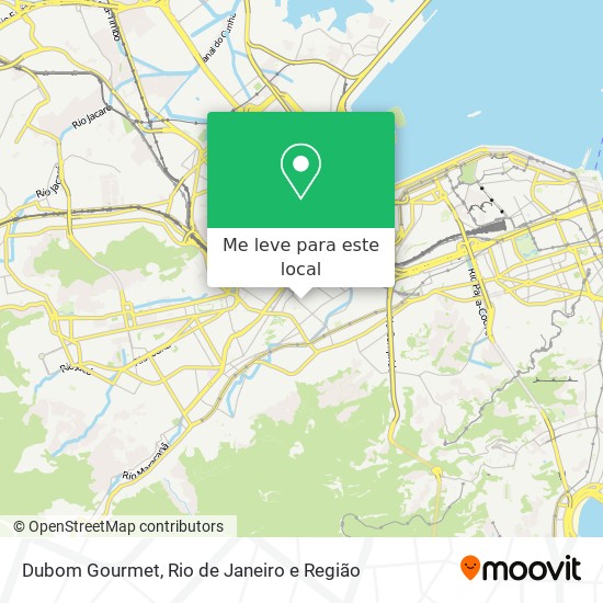 Dubom Gourmet mapa