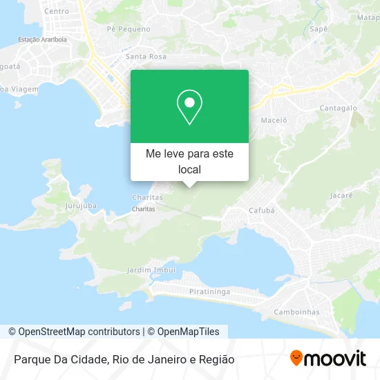 Parque Da Cidade mapa