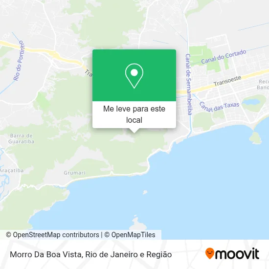 Morro Da Boa Vista mapa