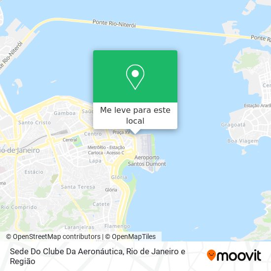 Sede Do Clube Da Aeronáutica mapa