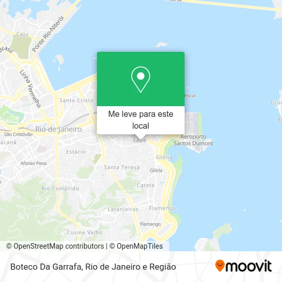 Boteco Da Garrafa mapa