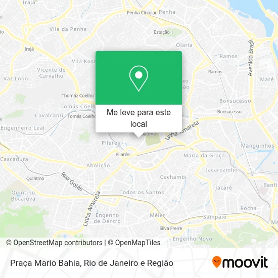 Praça Mario Bahia mapa