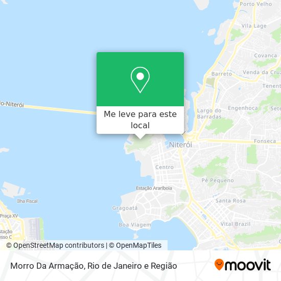 Morro Da Armação mapa