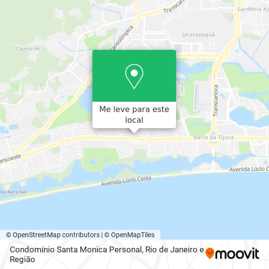 Condomínio Santa Monica Personal mapa