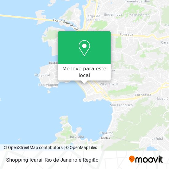 Shopping Icaraí mapa