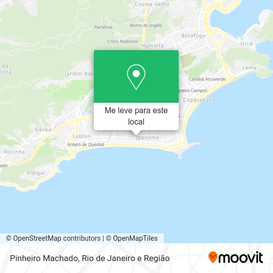 Pinheiro Machado mapa