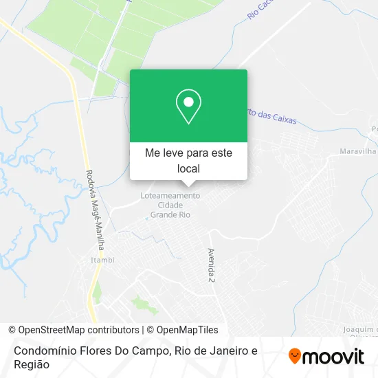 Condomínio Flores Do Campo mapa