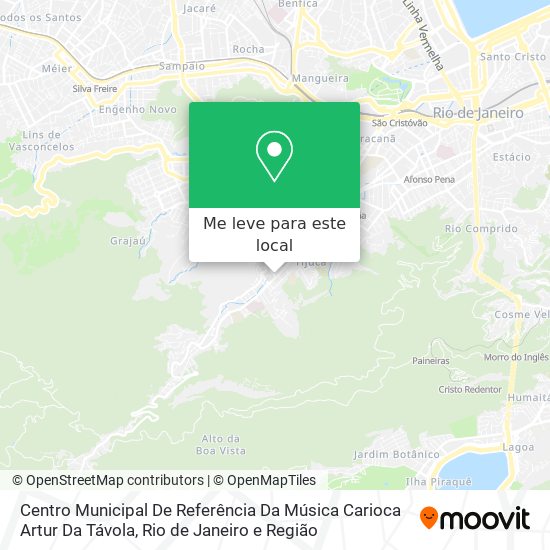 Centro Municipal De Referência Da Música Carioca Artur Da Távola mapa