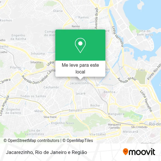 Jacarezinho mapa
