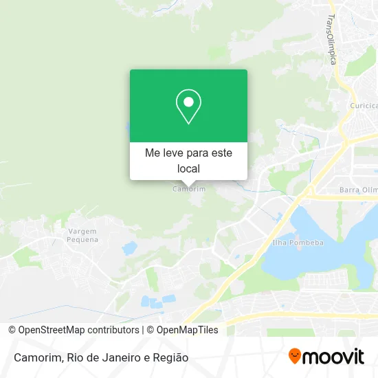 Camorim mapa