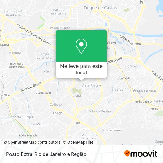 Posto Extra mapa