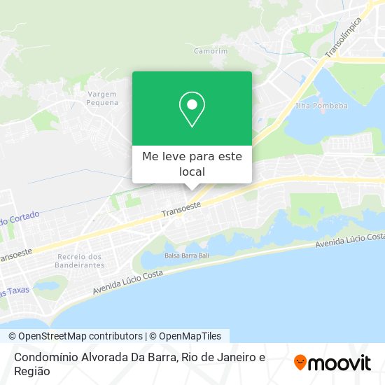 Condomínio Alvorada Da Barra mapa