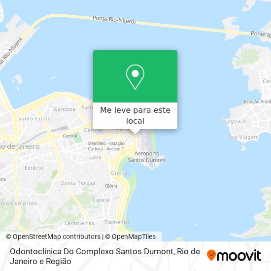 Odontoclínica Do Complexo Santos Dumont mapa